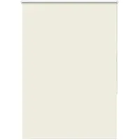 VidaXL Verdunkelungsrollo Cremeweiß 110x150cm Stoffbreite 105,7cm