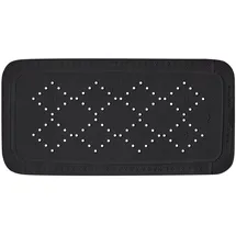 Spirella Wanneneinlage Alaska 91 cm x 36 cm Schwarz