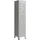 [en.casa] Schließfachschrank Stahl 180x38x45 cm Grau