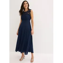 bonprix Maxikleid Maxikleid Blau 40