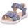 superfit Sparkle Sandale, BLAU/Mehrfarbig 8000, 28 EU