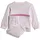 3-Streifen Baby-Jogginganzug JN2234 clear pink/pink fusion/white 74