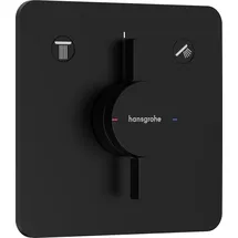 Hansgrohe DuoTurn Q Einhandwannenmischer Schwarz Matt
