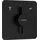 Hansgrohe DuoTurn Q Einhandwannenmischer Schwarz Matt