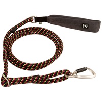 Hurtta Adjustable rope leash ECO neon licorice 120-180cm/11mm