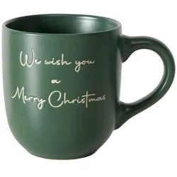 Boltze Weihnachtsbecher Lieder, dunkelgrün