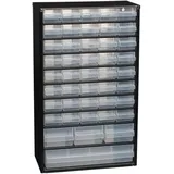 RAACO Kleinteilemagazin B306xT150xH510mm Stahlbl.44 Schubl.Poypropylen
