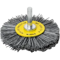 Stier Rundbürste Ø 75 mm, Schaft-Ø 6 mm, 0,6