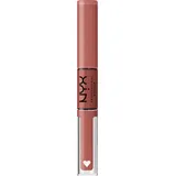 NYX Professional Makeup Shine Loud High Shine Lip Color flüssiger Lippenstift mit hohem Glanz Farbton - Goal Getter 6,5 ml