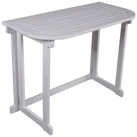 Garden Pleasure Gartentisch MANILA weiß rechteckig 76,0 x 100,0 x 50,0 cm