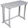Garden Pleasure Gartentisch MANILA weiß rechteckig 76,0 x 100,0 x 50,0 cm