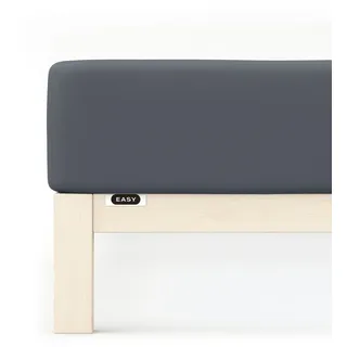 90 x 200 - 100 x 220 cm gray deep