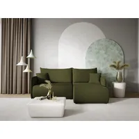 Fun Möbel Ecksofa Sofa mit Schlaffunktion CALGARY Stoff Curio
