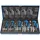 CCLIFE Gewindereparatur Gewinde 131tlg Reparatur Satz Einsätze Hülsen mit M5/M6/M8/M10/M12