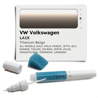Genuine Colors Lackstift TITANIUM BEIGE LA1X Kompatibel/Ersatz für VW Volkswagen Beige