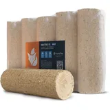Holzbriketts Nestro Brennholz Kaminholz Rund Brikett Holz Ofen 10kg x 2 20kg