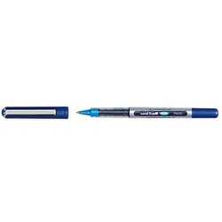 uni-ball eye micro UB-150 Tintenroller silber 0,2 mm, Schreibfarbe: blau, 12 St.