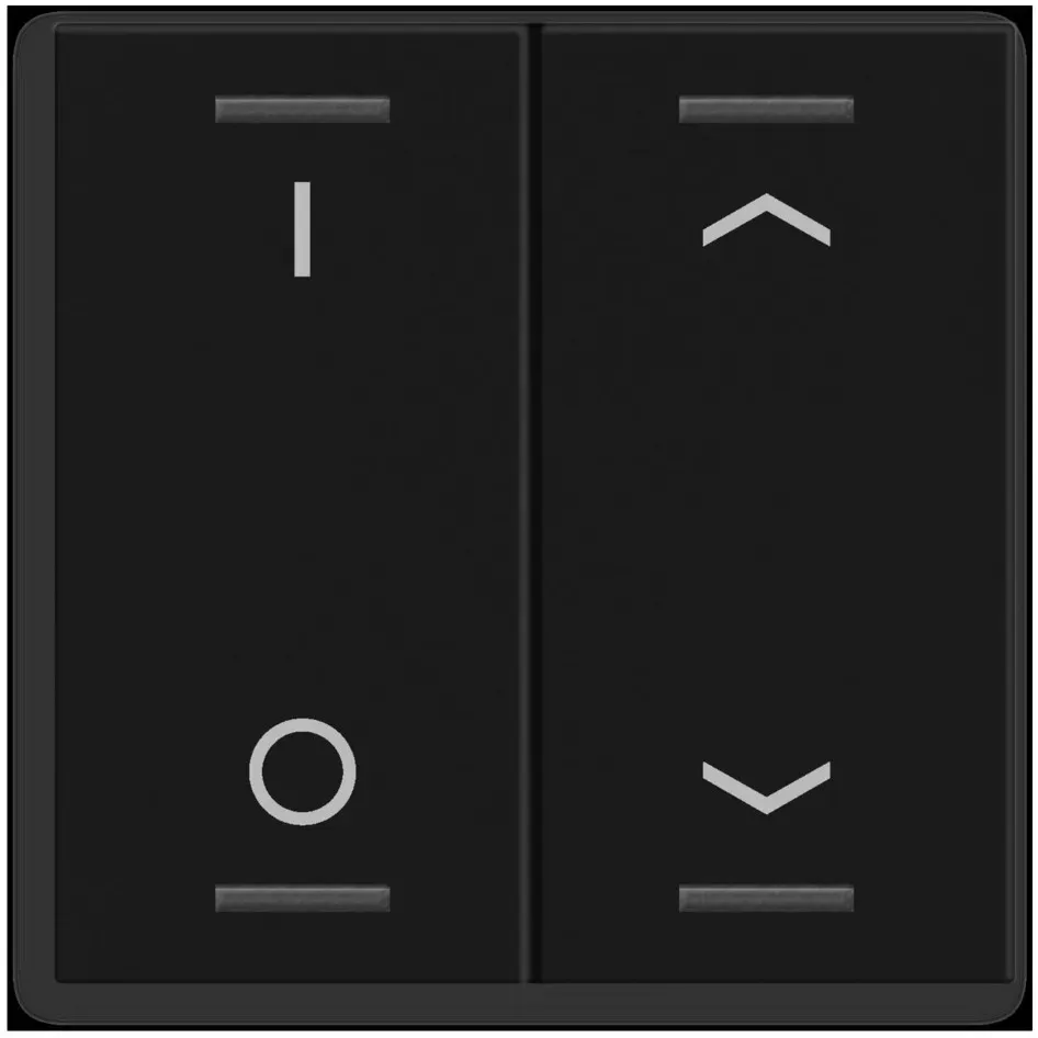 MDT technologies MDT Wippe KNXTasterLight55 BE-TAL55W206.D1