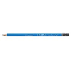 STAEDTLER Mars Lumograph Bleistift 4B blau, 1 St.