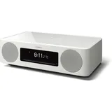 Yamaha TSXN237D-WH (Airplay, Bluetooth, CD Player, Multiroom, Spotify Connect, WLAN, 2x 25 W), Stereoanlage, Weiss