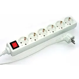 E+P Elektrik e+p E 60 Verlängerungskabel 1,5 m 6 AC-Ausgänge Weiß