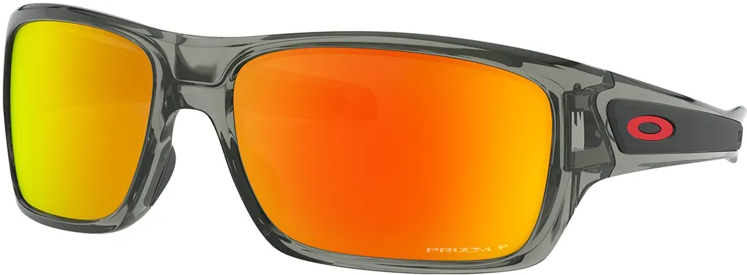 Oakley Turbine Prizm Polarized Zonnebril, grijs, Eén maat Voorman