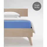 FLEURESSE Jenny C 001115 Single-Jersey 140 x 200 - 160 x 200 cm mittelblau