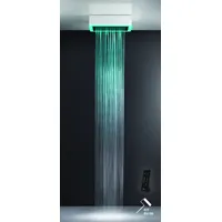 GESSI Afilo, Multifunktions Dusch-Einbau-System 300x500 Strahlart Regen, mit Colour