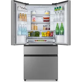 Hisense RF540N4SBI2 French Door (480 l, 1817 mm hoch, Edelstahl)