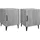 vidaXL Nachtschrank 2 Stk. 4240 x 2550 x 2550 cm Grau