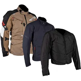 Leatt Adventure MultiTour 7,5 Textiljacke Braun/Schwarz/Grau XXL