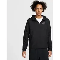 NIKE Herren Jacke Air Run, Größe S in Weiß BLACK/BLACK