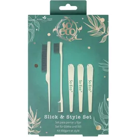 So Eco Haarstyling-Set - Grün - Haarbürsten-Set