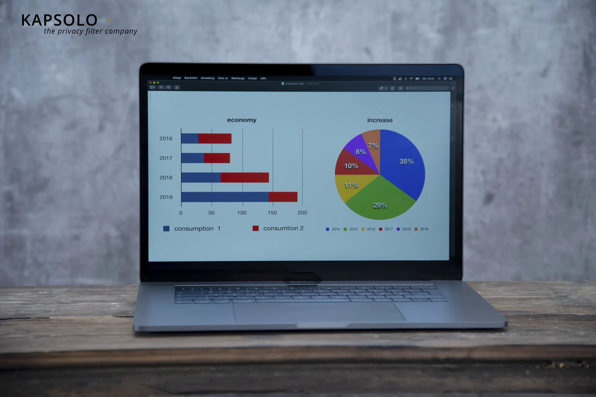 KAPSOLO 9H Anti-Glare, entspiegelnde Displayschutzfolie für HP ZBook Studio x360