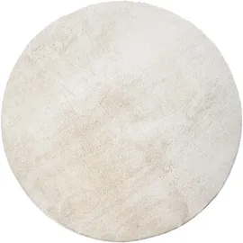 Paco Home Cadiz 630 Kurzflorteppich Ø 80 cm cream