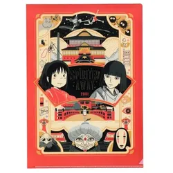 Schutzhülle für Dokumente Ghibli - Art Deco (Spirited Away)