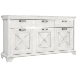 Forte Kashmir 178,3 x 95,9 x 48,2 cm Pinie Weiß