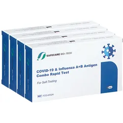 Safecare Covid-19 & Influenza A/B Kombi-Selbsttest Nase
