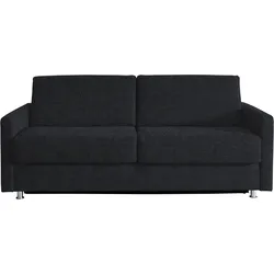 Bali Schlafsofa »JUNARA, Dauerschlaffunkiton, 2 einzelne Matratzen, «, Sensoform- oder Gelformmatratzen und Lattenrost Bali anthrazit