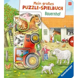 Mein großes Puzzle-Spielbuch: Bauernhof