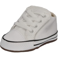 Converse Baby Chucks Weiss Chuck Taylor All Star Cribster White Natural Ivory White, Groesse:20 EU