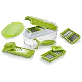 Genius Nicer Dicer Smart (10 teilig) Gemüseschneider Zwiebel-schneider Mandoline Multischneider Gemüse-hobel Obst-schneider - Würfel Stifte - Gurkenhobel Pommesschneider