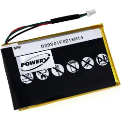 Powery Akku für GPS-Akku Garmin Nüvi 285WT