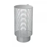 BLOMUS Windlicht Olea Steel silver (L)