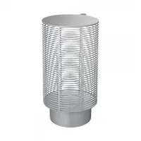 BLOMUS Windlicht Olea Steel silver (L)