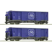 Roco 6640003 H0e 2er-Set Fahrradtransportwagen der ÖBB