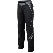 Planam Highline Damen Bundhose schwarz/schiefer/zink