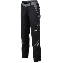 Planam Highline Damen Bundhose schwarz/schiefer/zink
