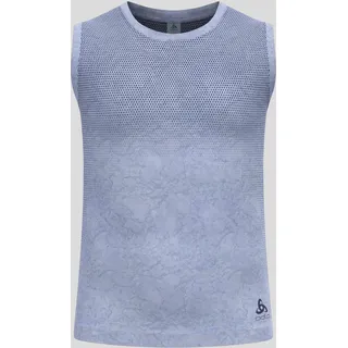 Odlo Ärmelloser Performance Light Base Layer mit Rain-Dye-Effekt Odlo BLAU L