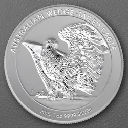 Silbermünze 1oz Wedge-tailed Eagle 2025 (Reverse PP/UHR) (Australien)